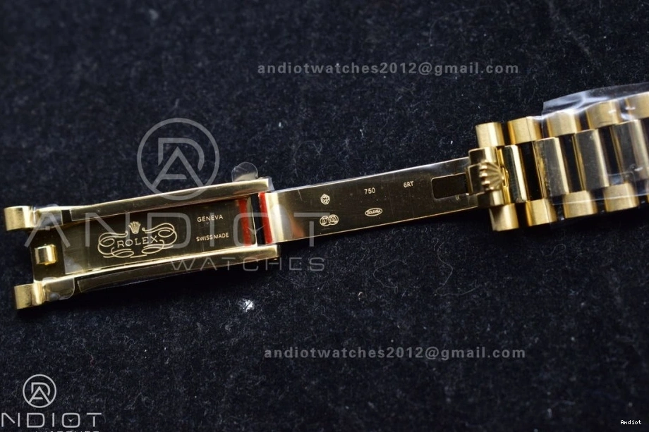 with Best Edition Bracelet YG President Gold Dial V5 Weight) Diamond (Gain 904L vr3255 DayDate QF Steel on 36 Square 0118